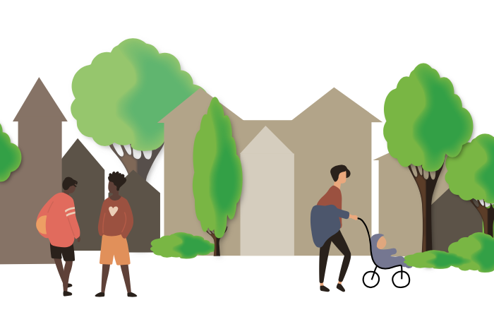 An illustration of a community