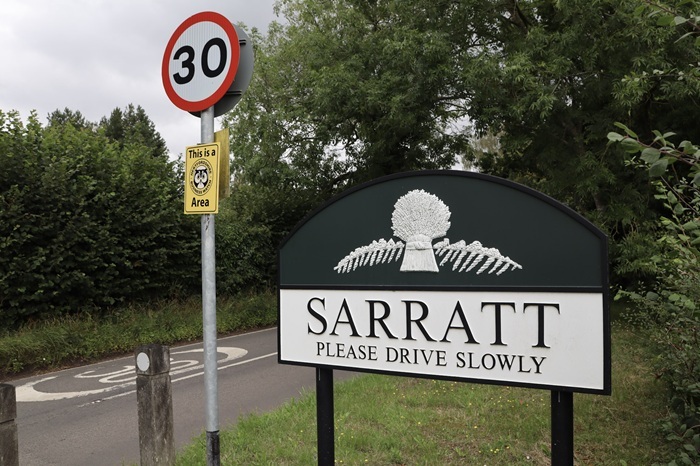 Sarratt Sign