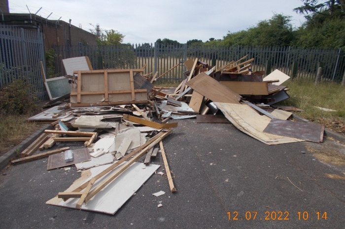 South Oxhey fly-tip