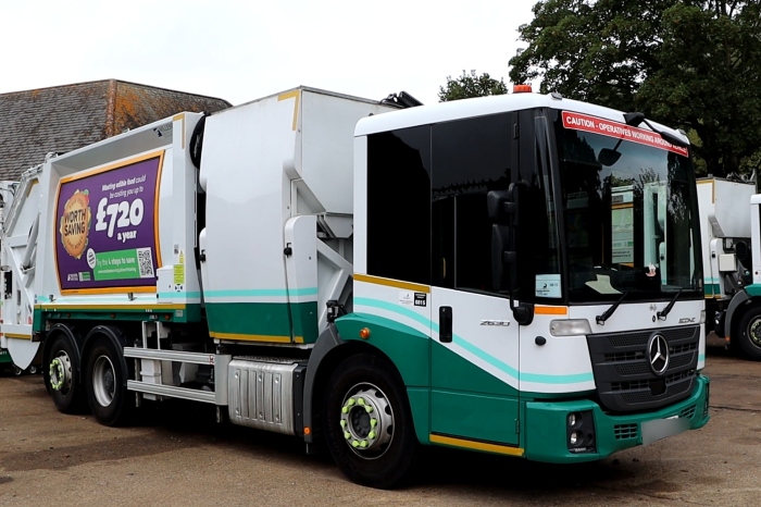 Waste refuse collectection vehicle